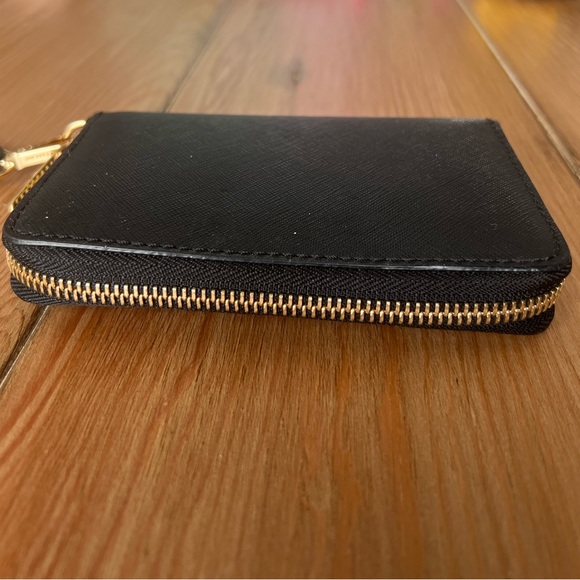 Michael Kors MK Black and Gold Wristlet Wallet - Picture 8 of 8